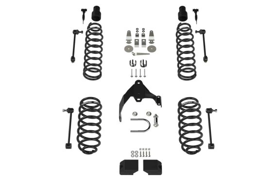 Fits Jeep JK 2 Door Base 3 " Lift Kit w/ 9550 VSS Shocks 07-18 Wrangler JK TeraFlex