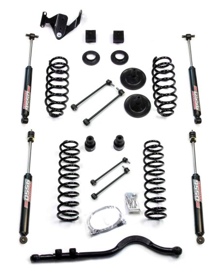 Fits Jeep JKU 4dr 3 " Lift Kit w/ 9550 Shocks and Track Bar 07-18 Wrangler JKU TeraFlex