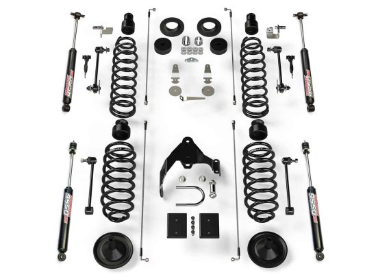 Fits Jeep JKU 4dr Base 4 " Lift Kit w/ 9550 VSS Shocks 07-18 Wrangler JKU TeraFlex