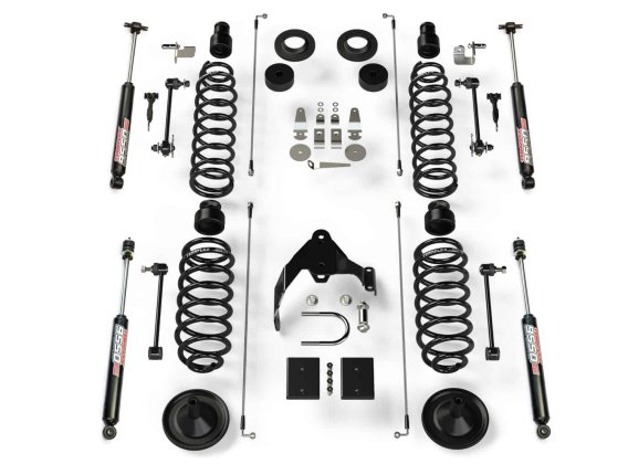 Fits Jeep JK 2 Door Base 4 " Lift Kit w/ 9550 VSS Shocks 07-18 Wrangler JK TeraFlex