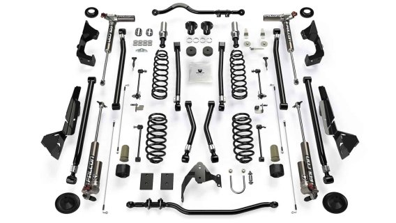 Fits Jeep JKU 4dr Alpine CT4 Suspension System 4 " Lift w/ Falcon 3.3 Shocks 07-18 Wrangler JKU T...