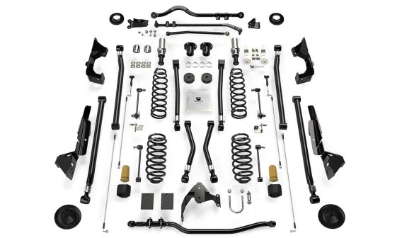 Fits Jeep JK Long Arm Suspension 6 " Alpine RT6 System No Shock Absorbers For 07-18 Wrangler JK 4...