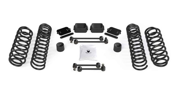 Fits Jeep JL Coil Spring Base 2.5 " Lift Kit No Shock Absorbers For 10+ Wrangler JL 2 Door Terafl...