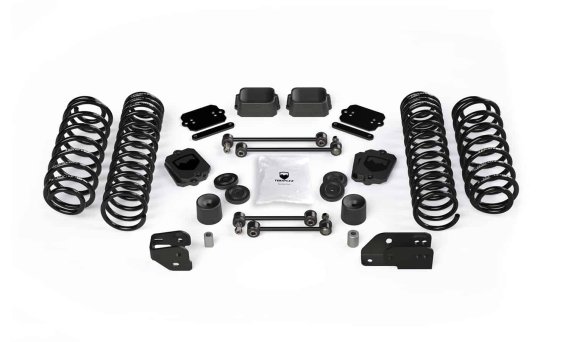 Fits Jeep JL Coil Spring Base 4.5 " Lift Kit No Shock Absorbers For 10+ Wrangler JL 4dr TeraFlex