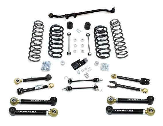 Fits Jeep TJ/LJ 3 " Suspension System w/ 8 Flexarms No Shocks 97-06 Wrangler TJ/LJ TeraFlex