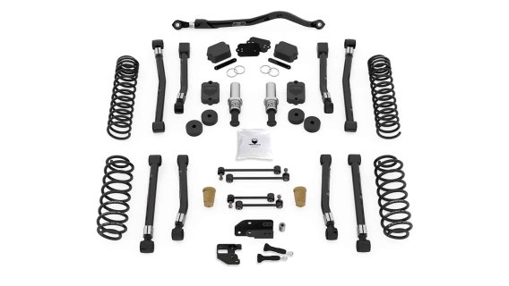 Fits Jeep JL Short Arm Suspension 3.5 " Alpine RT3 System No Shocks For 10+ Wrangler JL 2 Door Te...