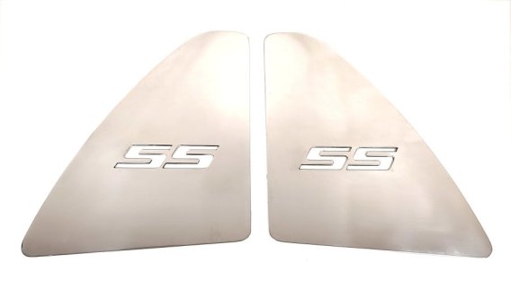 2010-2015 Camaro Billet Aluminum Under Trunk Plate Inserts