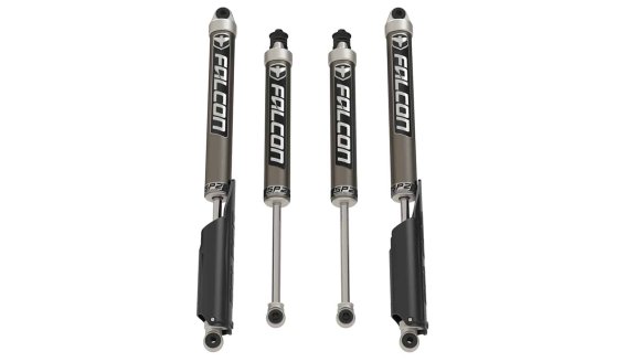 Fits Ford F250 Shock Falcon Sport System 0-2 " Level For 17-Pres Ford F250 Super Duty TeraFlex