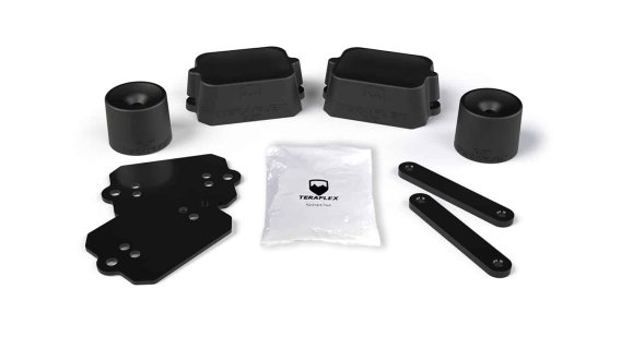 Fits Jeep 18+ Wrangler JL/JLU 2 " Front+Rear Bump Stop Strike Pad Kit TeraFlex