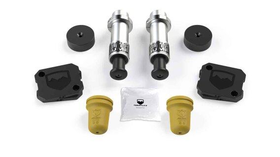 Fits Jeep Gladiator Stroke Speed Bump 2 " and Progressive Bump Stop Kit-Front and Rear 2.5-3.5 " ...