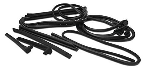 1978-1982 C3 Corvette 9 pc Body Weatherstrip Kit 