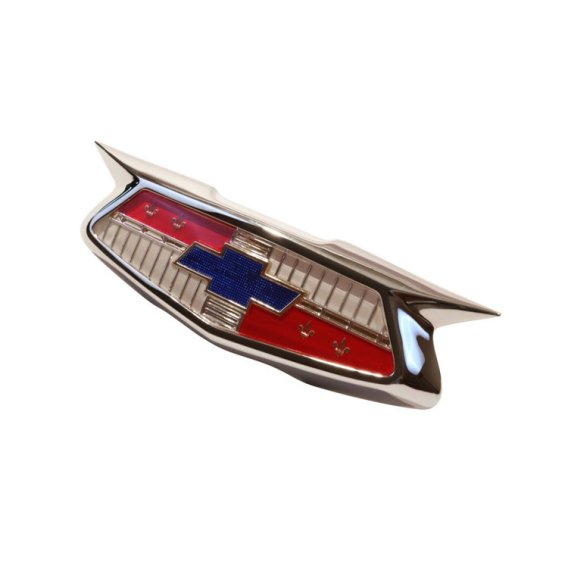 1954 Full-Size Chevrolet Trunk Emblem Assembly, Sold as Each