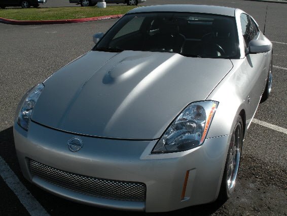 2003-2006 Nissan 350Z [Z33] Power Hood [Fiberglass Series 1] - 1035007 Stillen Exterior Styling