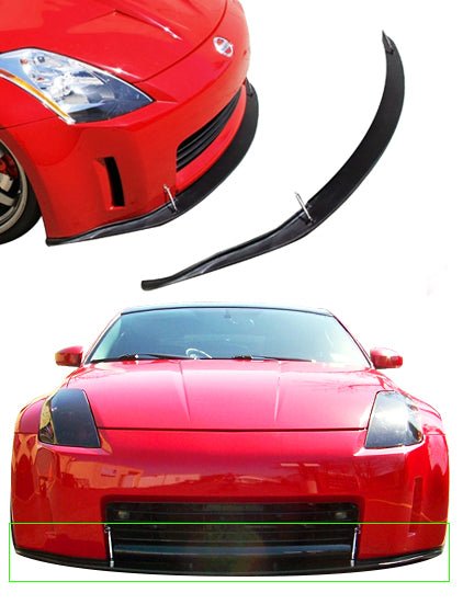 2003-2005 Nissan 350Z [Z33] Front Splitter [For OEM Fascia] - 1035011SP Stillen Exterior Styling