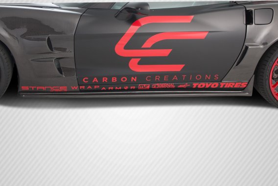 Carbon Creations 105770 ZR Edition Side Skirts Rocker Panels for 2005-2013 C6 Corvette