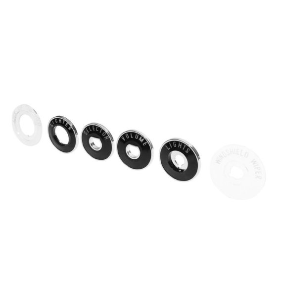 1955-1956 Full-Size Chevrolet Dash Bezel Assembly Set, 150 and 210