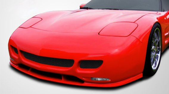 Couture 108121 Polyurethane TS Edition Front Bumper Cover for 1997-2004 C5 Corvette