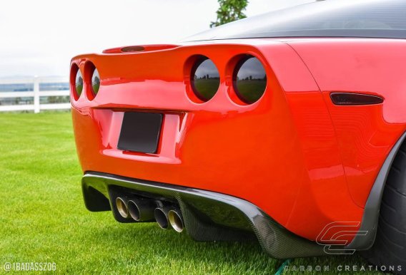 Carbon Creations 108411 GT500 Rear Diffuser for 2005-2013 C6 Corvette