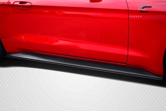 Carbon Creations 112249 GT Concept Side Skirt Rocker Panels for 2015-2023 Ford Mustang