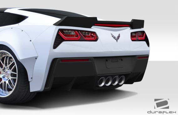 Duraflex 112436 GT Concept Rear Diffuser for 2014-2019 C7 Corvette