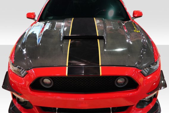 Carbon Creations 112582 CVX Hood for 2015-2017 Ford Mustang