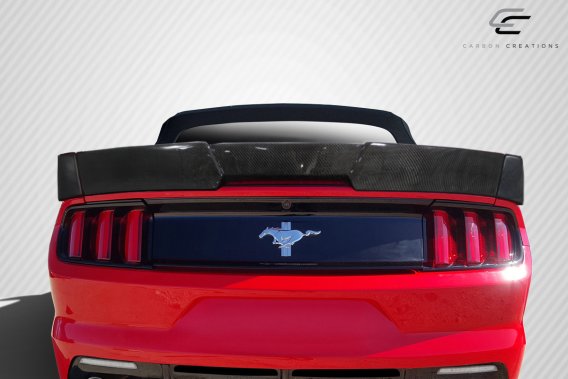 Carbon Creations 112638 Grid Rear Wing Spoiler for 2015-2023 Ford Mustang Convertible