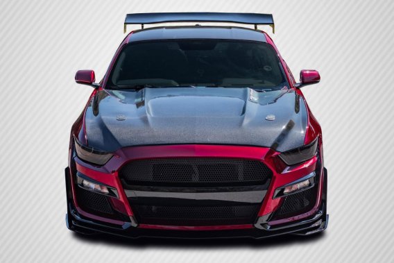 Carbon Creations 112734 GT350 Look Hood for 2015-2017 Ford Mustang