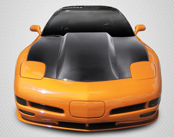 Carbon Creations 112920 DriTech Cowl Hood for 1997-2004 C5 Corvette