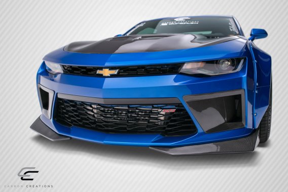 Carbon Creations 113176 DriTech Grid Front Splitters for 2016-2018 Chevrolet Camaro