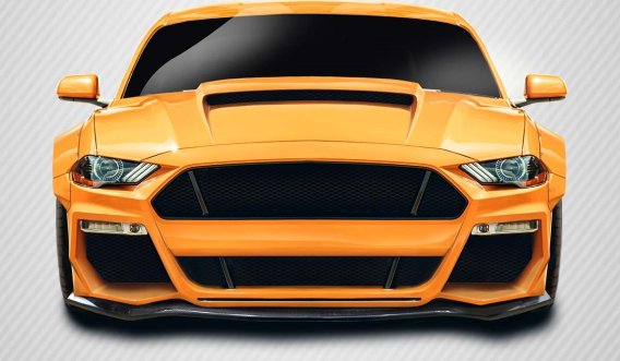 Carbon Creations 115002 Grid Front Lip Under Spoiler for 2018-2023 Ford Mustang