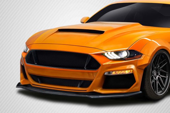 Carbon Creations 115002 Grid Front Lip Under Spoiler for 2018-2023 Ford Mustang