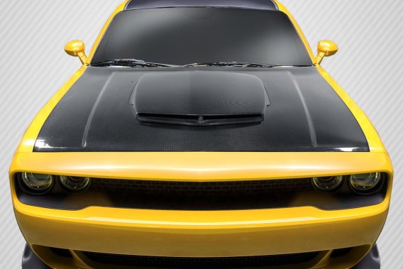 Carbon Creations 115127 TA Look Hood for 2008-2023 Dodge Challenger