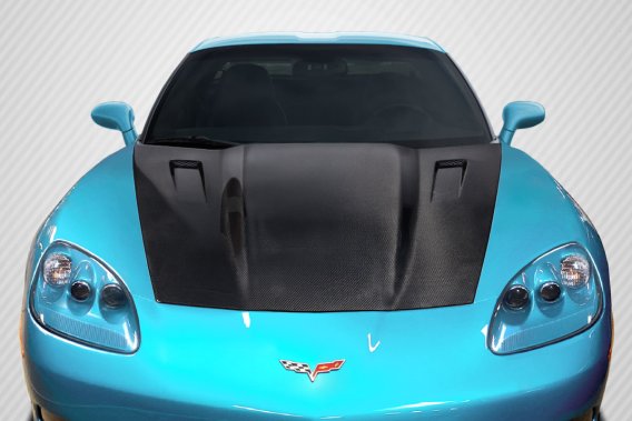 Carbon Creations 115183 RKSV Hood for 2005-2013 C6 Corvette