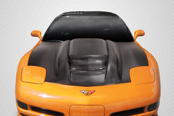 Carbon Creations 115378 ZR1 V2 Hood for 1997-2004 C5 Corvette