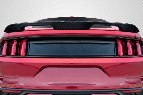 Carbon Creations 116352 GT500 Look Rear Wing Spoiler for 2015-2023 Ford Mustang