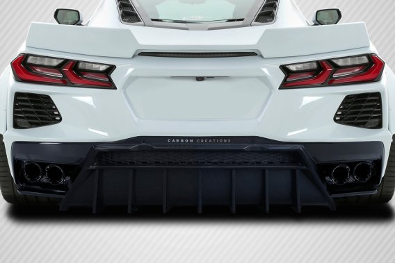 Carbon Creations 116588 Gran Veloce Rear Diffuser for 2020-2024 C8 Corvette