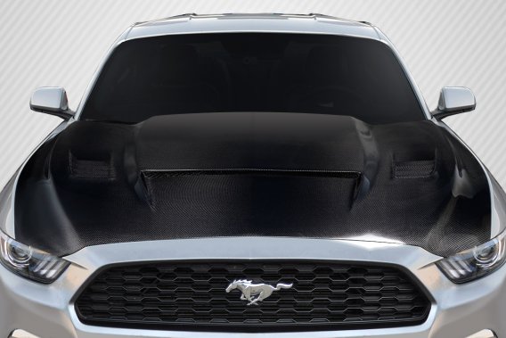 Carbon Creations 117646 R Spec Hood for 2015-2017 Ford Mustang