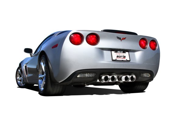 C6 Corvette Borla Sport Axleback Exhaust System 11811