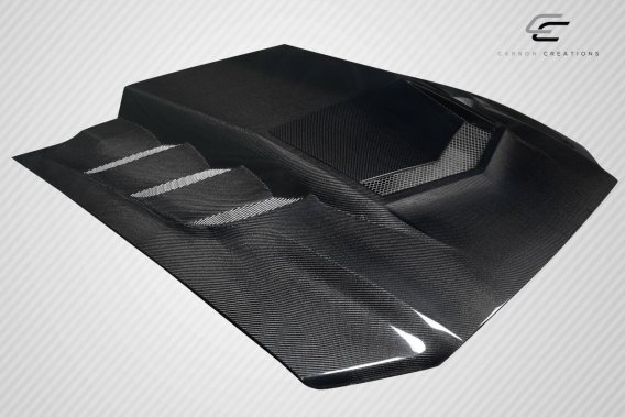 Carbon Creations 118126 Interceptor Hood for 2013-2014 Ford Mustang