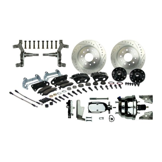 1970-1972 Chevrolet Monte Carlo Front Brake Conversion Kit The Right Stuff AFXDC31DSX