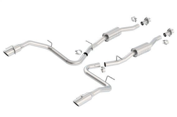 Borla Mustang SVT Cobra Stainless Steel Cat-Back System Aggressi