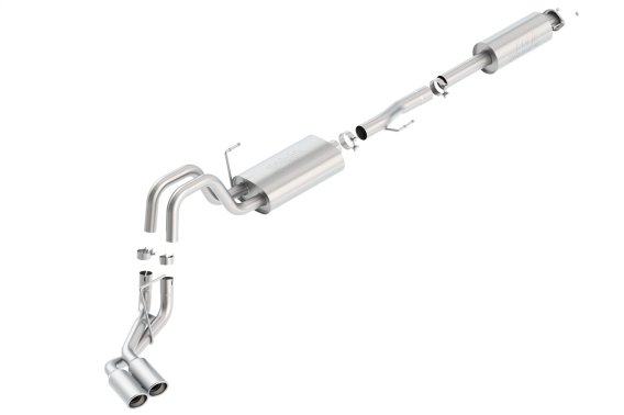 2011+ Borla Ford F-150 Touring Cat-Back Exhaust 140415