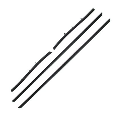 1970-72 Chevelle Convertible Outers Only Replacement Window Felts Whiskers Kit (4pcs)