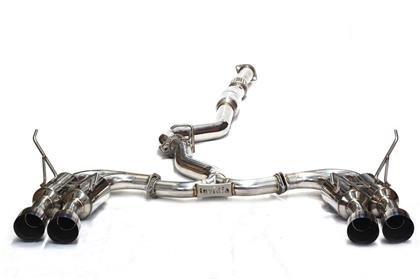 Invidia 2015+ Subaru WRX / STI Gemini/R400 Single Layer Quad Titanium Tip Cat-Back Exhaust