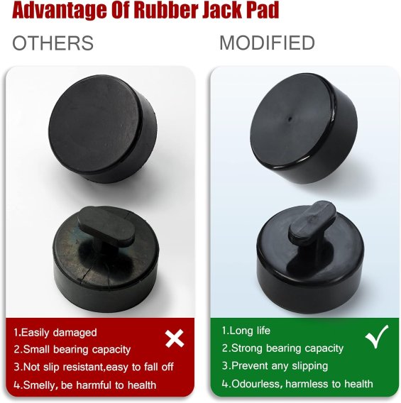 2005-2013 Corvette C6 Rubber Jack Puck Pads Package