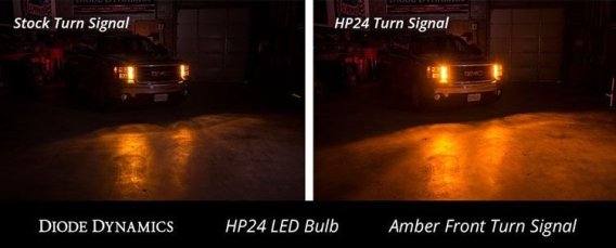 2008-2014 Challenger LED Front Turn Signal HP24 3157 Dual Color 6000K