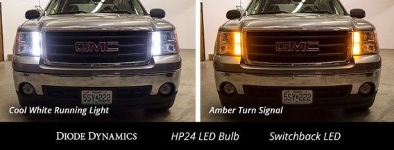 2008-2014 Challenger LED Front Turn Signal HP24 3157 Dual Color 6000K