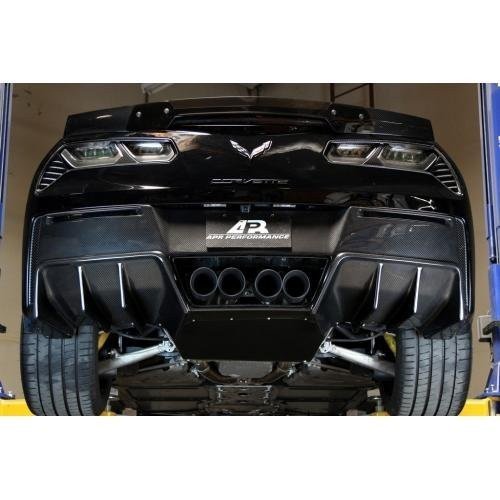 2014-2019 C7 Corvette Carbon Fiber Rear Diffuser Version 2 APR Performance