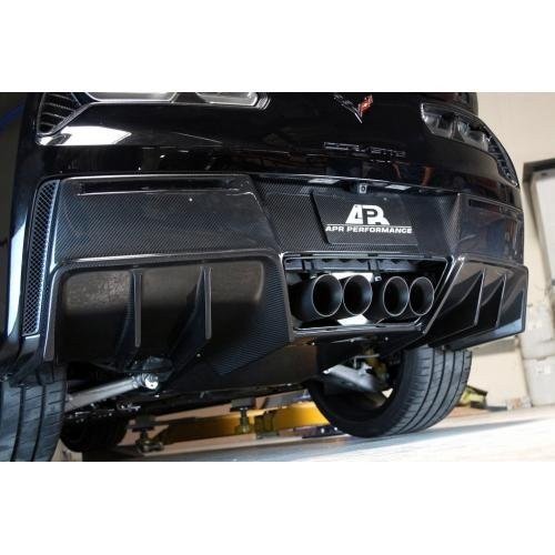 2014-2019 C7 Corvette Carbon Fiber Rear Diffuser Version 2 APR Performance