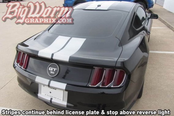 2015-2017 Mustang Narrow Twin Full-Length Stripes Kit